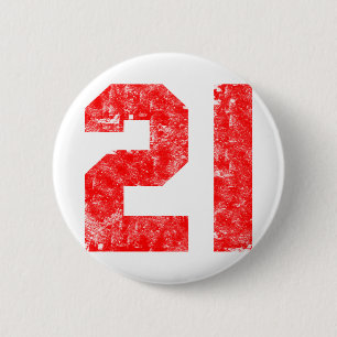 My 21st Birthday Gifts 6 Cm Round Badge