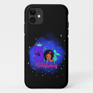 My 5th Birthday Mermaid Case-Mate iPhone Case