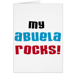 My Abuela Rocks T-shirts and Gifts