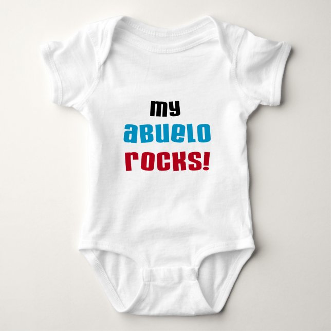 My Abuelo Rocks T-shirts and Gifts (Front)