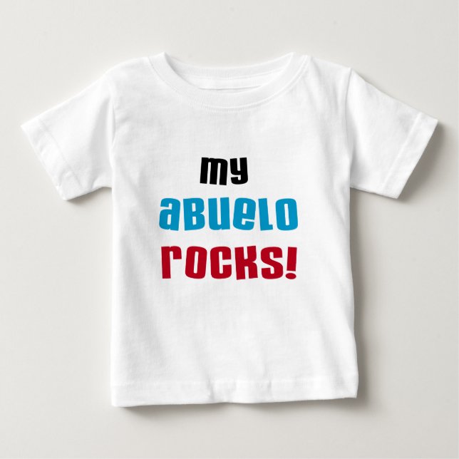 My Abuelo Rocks T-shirts and Gifts (Front)