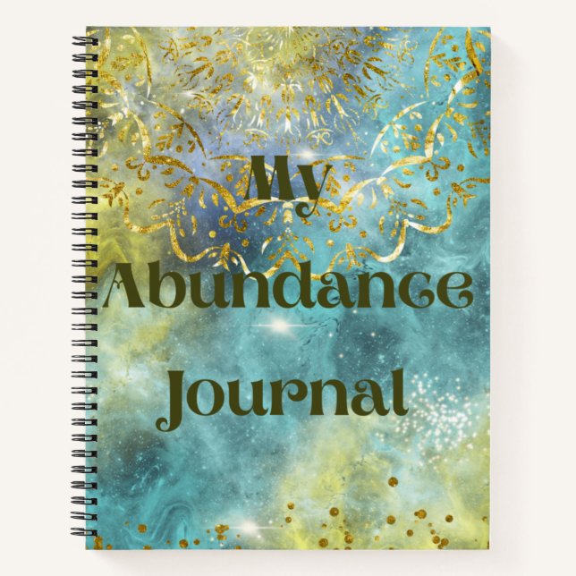 My Abundance Journal  (Front)