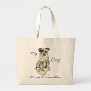 My ACD Ate My Lesson Plan Large Tote Bag