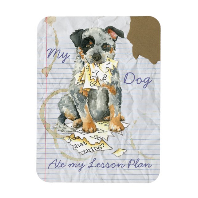 My ACD Ate My Lesson Plan Magnet (Vertical)