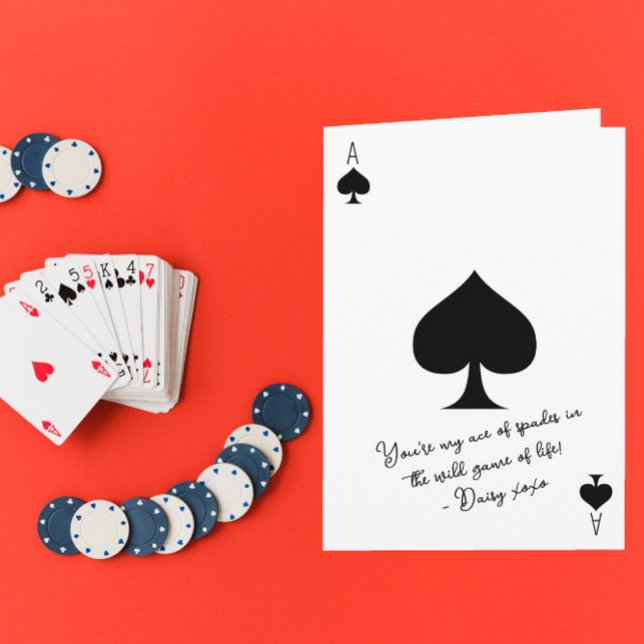 My Ace of Spades in the Wild Game of Life love Card (Creator Uploaded)