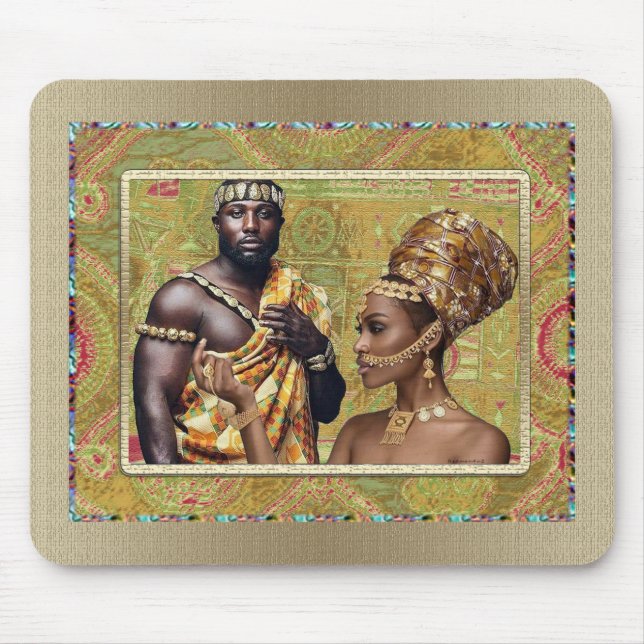 My African Queen Mouse Pad (Front)