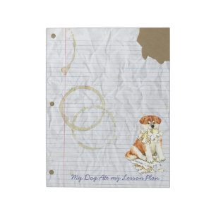 My Akita Ate My Lesson Plan Notepad