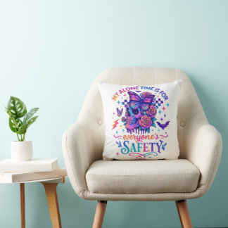My Alone Time... Cushion