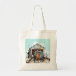 My Amish Covered Bridge Tote Bag