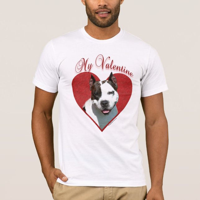 My AmStaff Valentine T-Shirt (Front)