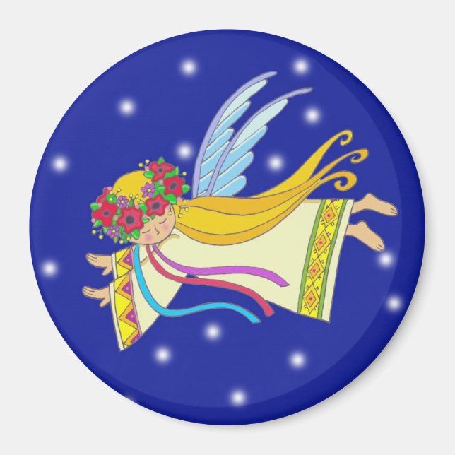 My Angel is Watching Over You Magnet (Front)