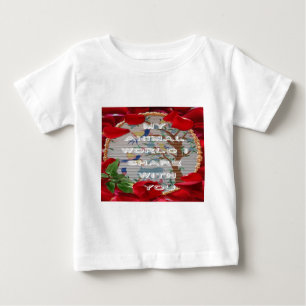 My animals world valentine.png baby T-Shirt