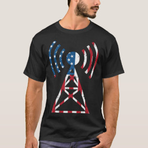 My Antenna Is Bigger Than Yours Nerdy Ham Radio T-Shirt