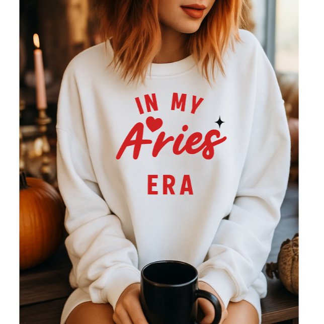 my Aries era sweatshirt ,Aries birthday gift (Creator Uploaded)