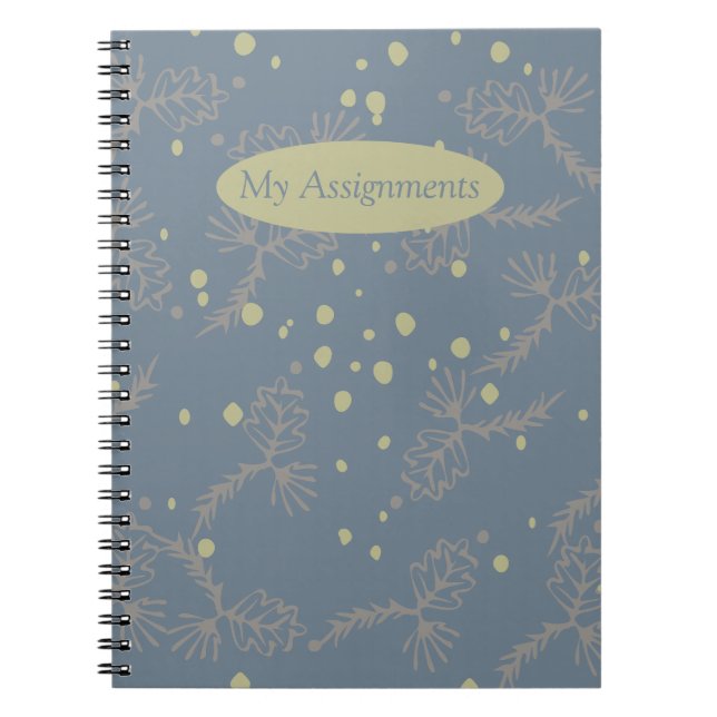 My Assignments Notebook (Front)