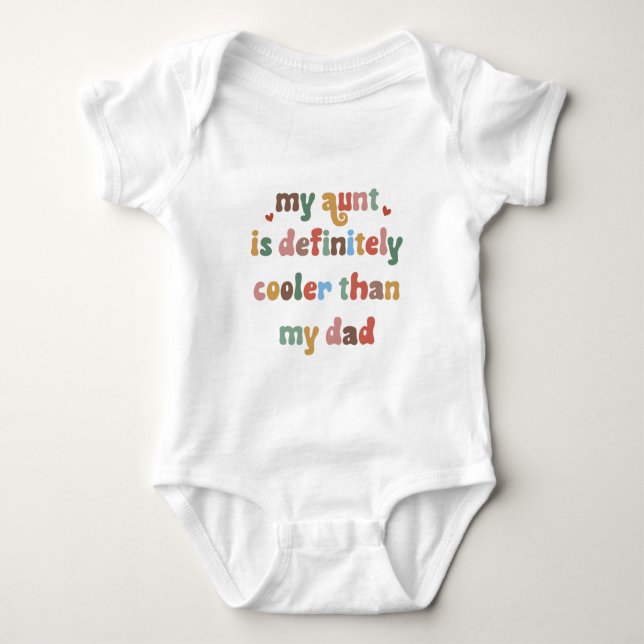 My Aunt Baby Bodysuit (Front)