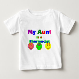 "My Aunt is a pharmacist" Kids Gifts Baby T-Shirt