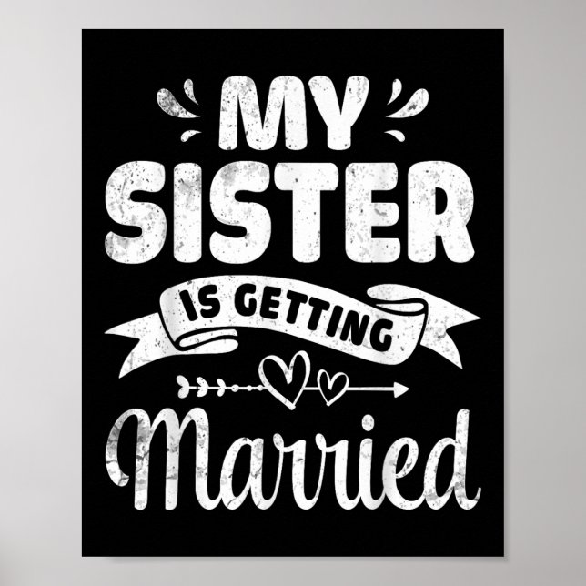 My Aunt Is Getting Married Wedding Marry Day Broth Poster (Front)