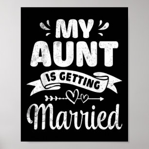 My Aunt Is Getting Married Wedding Marry Uncle Nie Poster