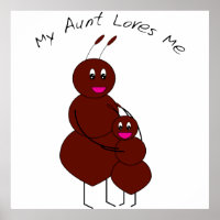 My Aunt Loves Me Poster