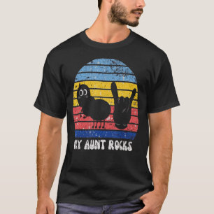 My Aunt Rocks Funny Ant Family Nephew and Niec T-Shirt