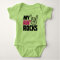 My Aunt Rocks - funny baby creeper