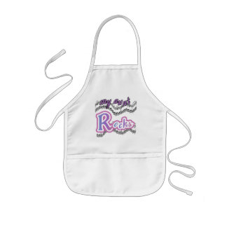 My Aunt Rocks Tshirts and Gifts Kids Apron