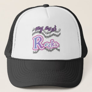 My Aunt Rocks Tshirts and Gifts Trucker Hat