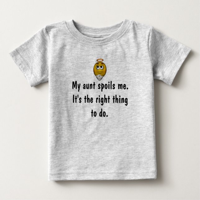 "My Aunt Spoils Me/Right Thing" - w/ Angel Baby T-Shirt (Front)