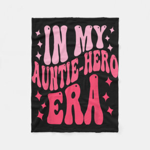 My Auntie Hero Era Baby Mothers Day Fleece Blanket
