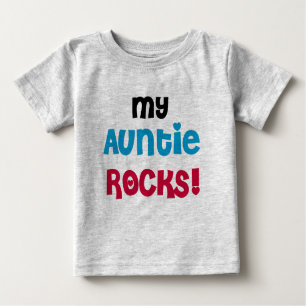 My Auntie Rocks Baby T-Shirt