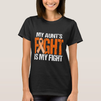 My Aunt's Fight is My Fight Leukaemia Awareness  O T-Shirt
