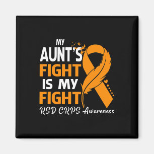 My Aunt's Fight Is My Fight Rsd Crps Awareness Fea Magnet