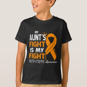 My Aunt's Fight Is My Fight Rsd Crps Awareness Fea T-Shirt