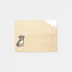 My Australian Terrier Ate My Homework Post-it Notes