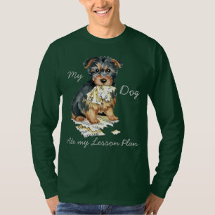 My Australian Terrier Ate My Lesson Plan T-Shirt