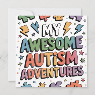 My Awesome Autism Advantages Invitation