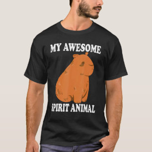 My Awesome Spirit Animal Capybaras Capybaras Capy T-Shirt