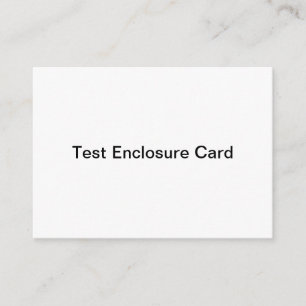 My awesome wedding enclosure card