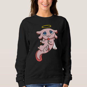My Axolotl Is My Valentine Cupid Axolotls Valentin Sweatshirt