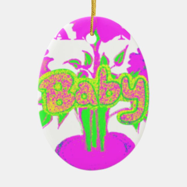 My Baby Hakuna Matata Ceramic Tree Decoration (Front)