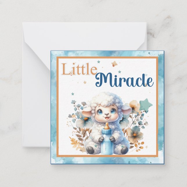 My Baby Lamb Card (Front)