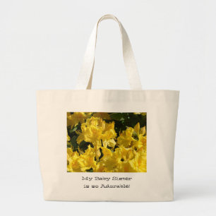 My Baby Sister is So Adorable! Baby bag Flowers