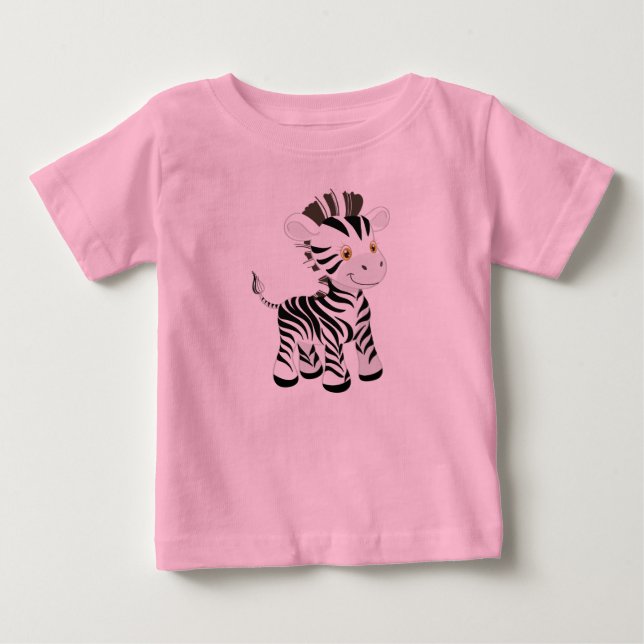 My Baby Zebra T-Shirt (Front)