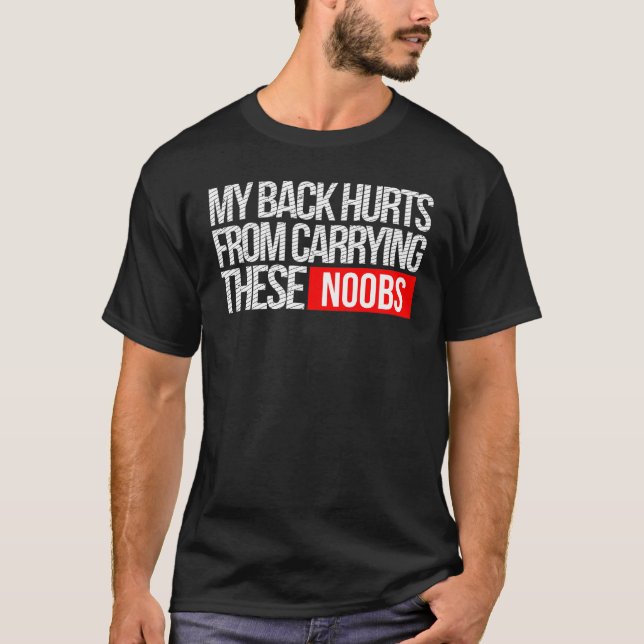 My back hurts T-Shirt (Front)