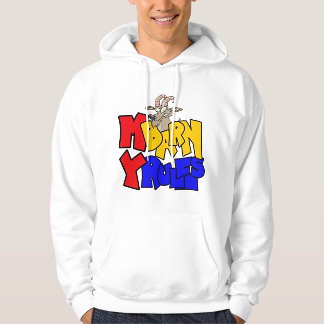 My Barn My Rules Goat Hoodie (Front)