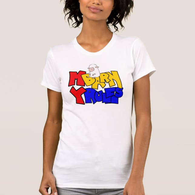 My Barn My Rules Lamb T-Shirt (Front)