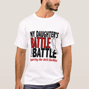 My Battle Too 1 Daughter BONE / LUNG CANCER T-Shirt