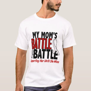 My Battle Too 1 Mum BONE / LUNG CANCER T-Shirt