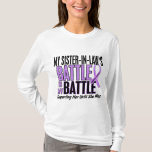 My Battle Too 1 Sister-In-Law Hodgkin’s Lymphoma T-Shirt